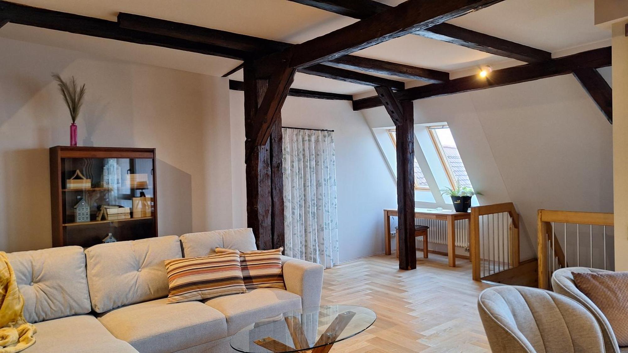 Stadtpalais Bellevue-Suite 3- Zimmer- Maisonettewohnung Mit Dachterrasse Maximal 4 Personen Bautzen Eksteriør billede