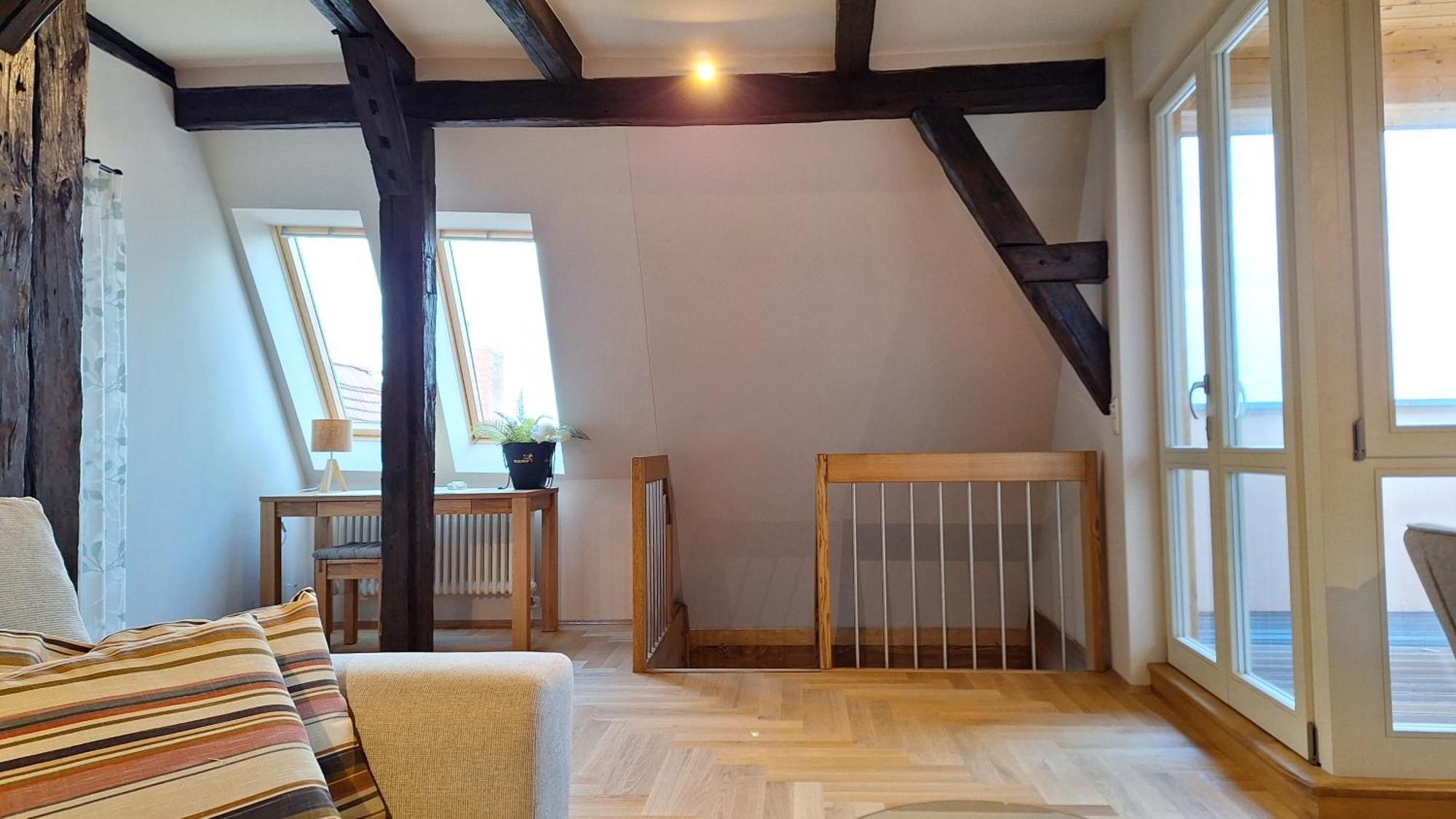 Stadtpalais Bellevue-Suite 3- Zimmer- Maisonettewohnung Mit Dachterrasse Maximal 4 Personen Bautzen Eksteriør billede